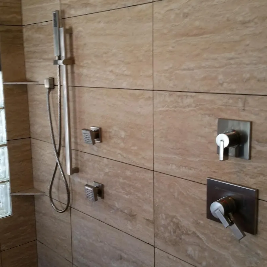 Shower fixture installation for Water Heater Replacement in Snohomish
